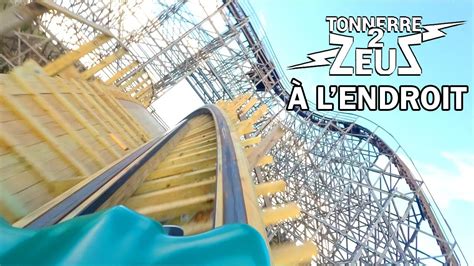 TONNERRE 2 ZEUS NOUVEAUTÉ 2022 DU PARC ASTÉRIX On ride Avant Le