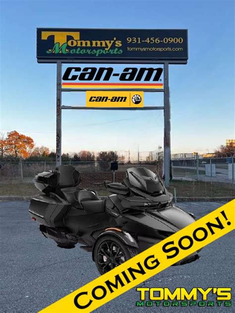 New Can Am Spyder Rt Limited Carbon Black Dark Motorcycles In