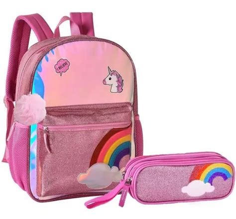 Morral Escolar Clio Mi Es Color Rosa Dise O Unicornio