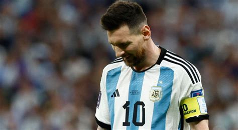 Lionel Messi Se Pierde La Final Medios Argentinos Alarmados Por La