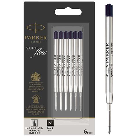 Amazon Parker QUINKflow Ballpoint Pen Refills Medium Point