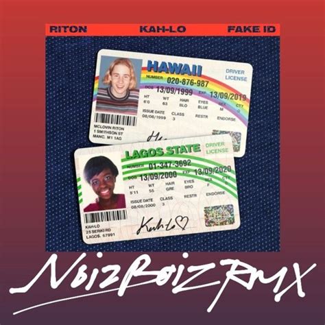 Stream Riton Kah Lo Fake Id Noizboiz Remix By Noizboiz Listen