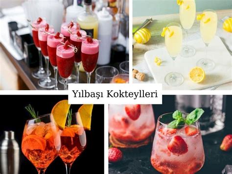 Yılbaşı Kokteyleri Yılbaşı İçin 10 Alkolsüz Kokteyl Tarifi