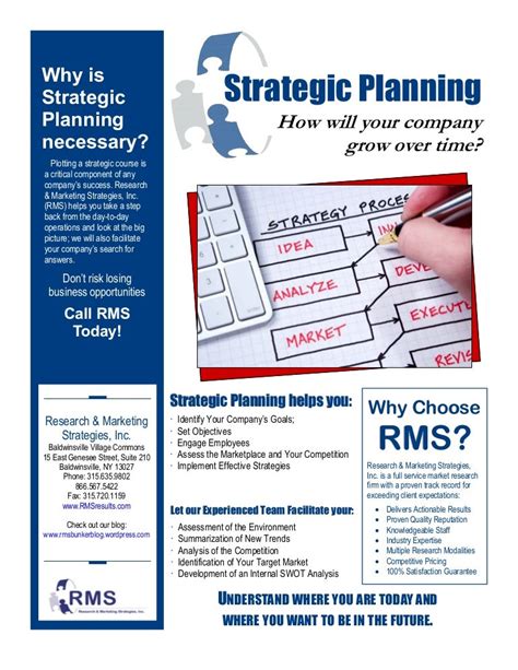 Strategic Planning Flyer