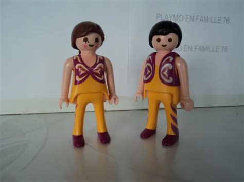 PLAYMOBIL VINTAGE CIRQUE Chapiteau Lot De Deux Acrobates Du Set 4230 De