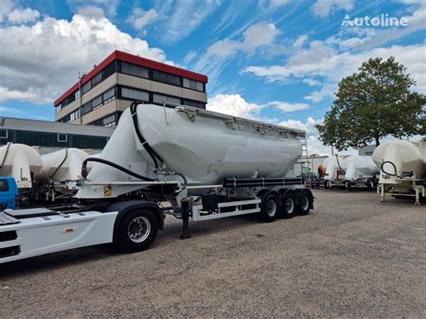 Spitzer Zementsilo German Silo Tank Trailer For Sale Germany