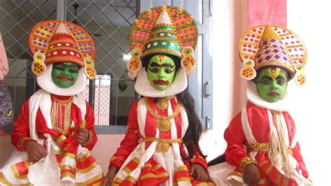 Kathakali Fancy dress costume for his Kindergarten Convocation Ceremony ...