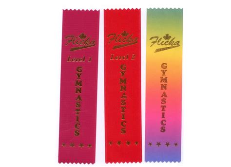 Flat Ribbons Tideys Trophies