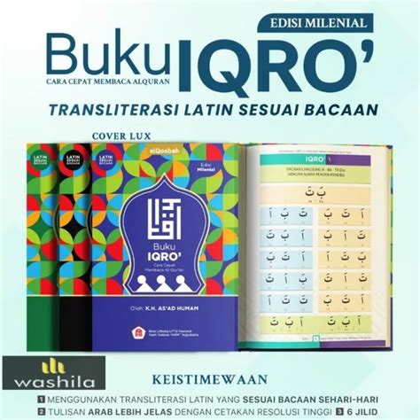 Jual Buku Iqro Edisi Milenial Cara Cepat Membaca Al Quran A