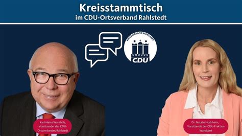 Kreisstammtisch Im Ortsverband Rahlstedt Sie Sind Herzlich