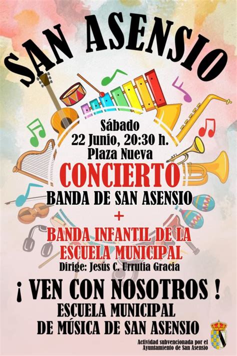 La Banda Y La Escuela Municipal De M Sica De San Asensio Ofrecen Un