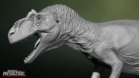 Sculpt Reveal: Allosaurus fragilis! - Welcome to Creative Beast Studio