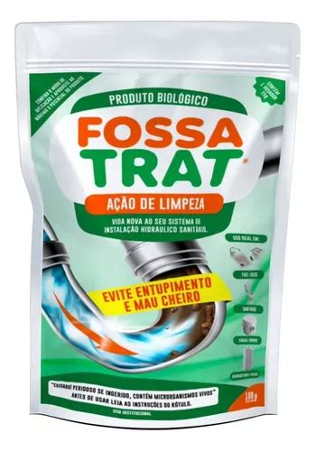 Produto Biol Limpar Fossa E Caixa De Gordura Fossa Trat 100g