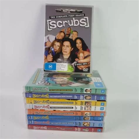 Scrubs Complete Season Series Dvd Box Set New