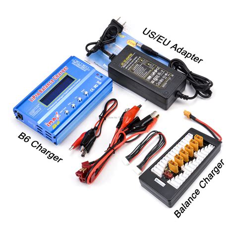 Imax B6 Lcd Screen Digital Rc Lipo Nimh Battery Balance Charger Discharger 80w Ac Converter