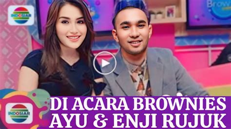 Di Acara Brownies Ayu Enji Mengumumkan Untuk Rujuk Kembali Ivan