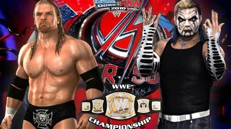 Wwe Championship Triple H Vs Jeff Hardy Cyber Sunday Smackdown