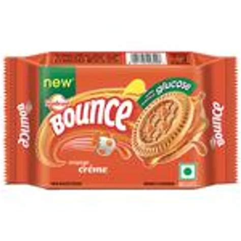 Sunfeast Bounce Creme Biscuits Orange Gharstuff