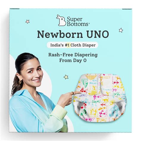 Superbottoms Newborn Uno Cloth Diaper Aio Cloth Diapers For Babies