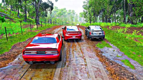 Jogo De Carro Corrida De Carros Offroad Dodge Charger Srt Hellcat