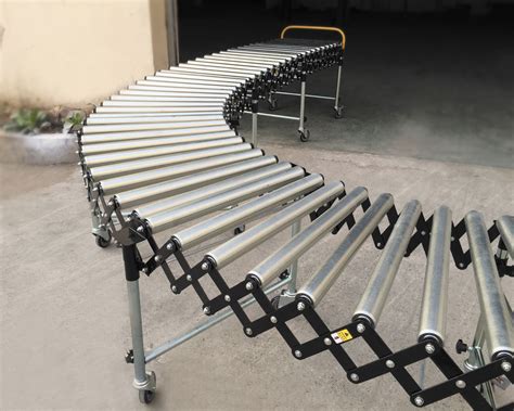 Custom roller track conveyor gravity for business for warehouse logistics | YiFan