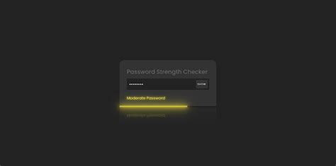 How To Make Password Strength Checker Using Html Css And Javascript Coding Stella