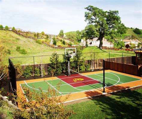 Backyard Basketball Courts - Outdoor Residential | AllSport America