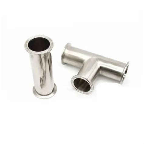 Inches Stainless Steel Dairy Tee With Union For Gas Pipe At Rs