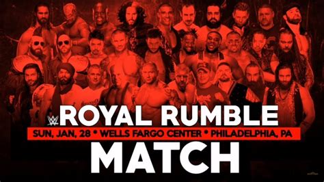 Wwe Royal Rumble 2018 Royal Rumble Match Youtube