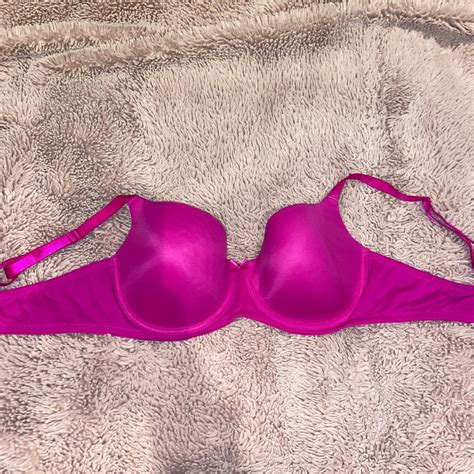 Pink Bra Hot Pink Bra Bright Pink Bra Mands Size Depop