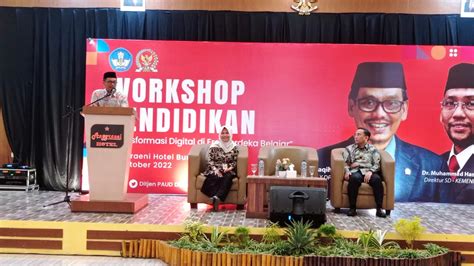 Workshop Pendidikan Siapkan Guru Brebes Hadapi Era Transformasi