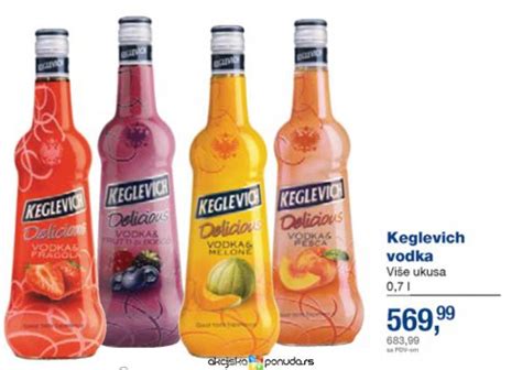 Keglevich Vodka Strawberry Jagoda L Cena Na Akciji Metro S