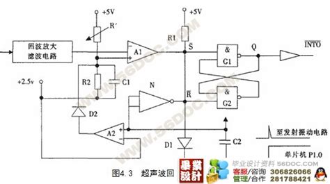 基于at89c51单片机倒车防撞报警系统设计单片机56设计资料网