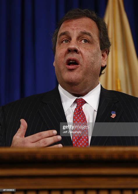 New Jersey Gov Chris Christie Speaks About His Knowledge Of A News Photo Getty Images