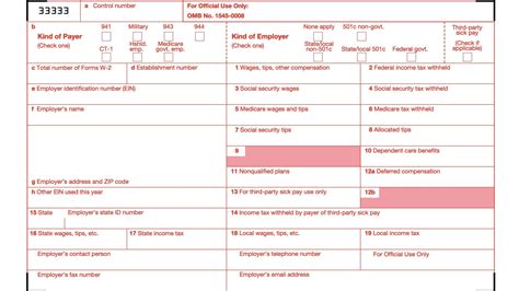 Irs Form 8922 Instructions Third Party Sick Pay Recap