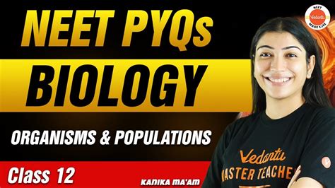 Neet Pyqs For Organisms And Populations Class 12 Biology Neet 2024