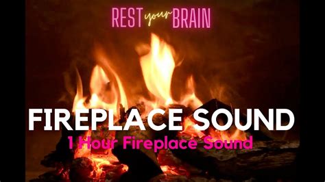 1 Hour Fireplace Noise for Studying, Relaxing, Meditation, Sleeping ...