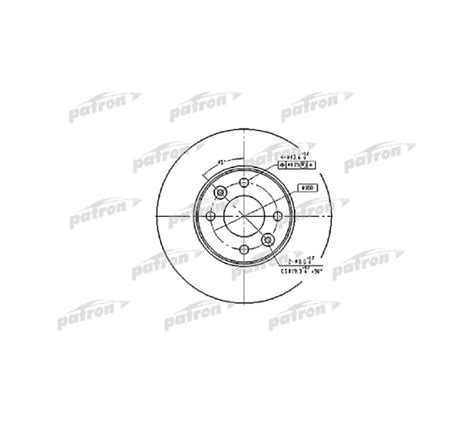 Диск тормозной перед Logan Clio III Largus Almera G15 260*22 вент ор ...
