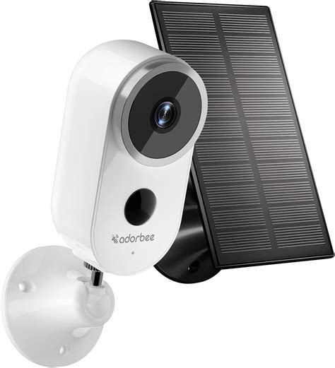 Amazon.com : Wireless Security Outdoor Camera with Solar Panel: Battery ...