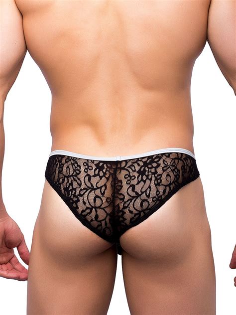 Joe Snyder Sk Mini Cheek Spitzen Brief Schwarz Erotikshop