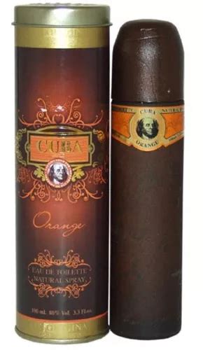 Perfume Hombre Cuba Orange Eau De Toilette 100ml Cuba Envío gratis