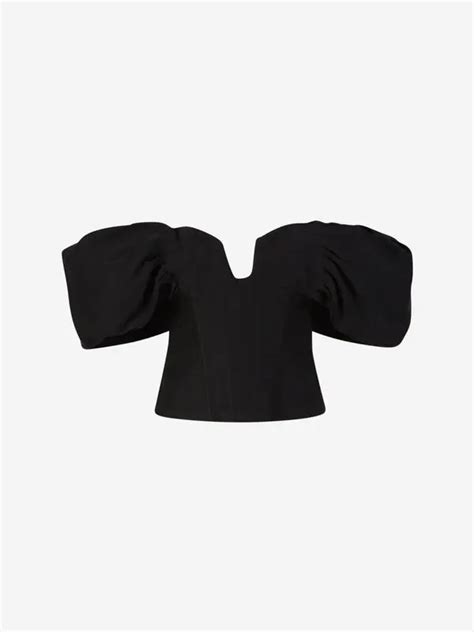 Buy Cult Gaia Off Shoulder Top Negre At 33 Off Editorialist