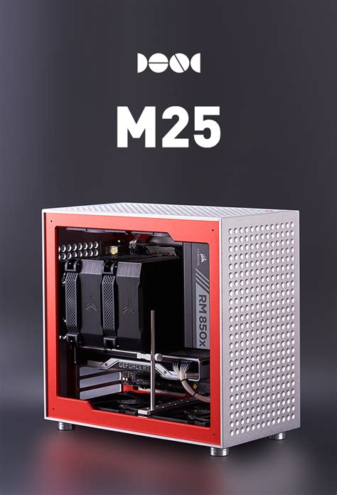 【现货】deng 全铝 Itx Matx机箱 M25水冷风冷 中塔 铝合金机箱 淘宝网