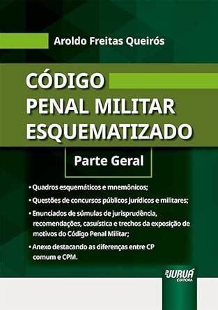 C Digo Penal Militar Esquematizado Parte Geral Amazon Br