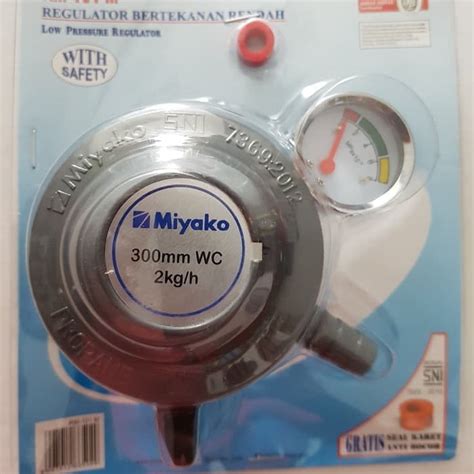 Jual Miyako Regulator Meter Low Press Rm M Sni Shopee Indonesia