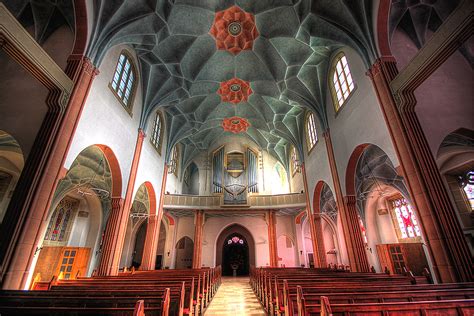 Unusual Colorful Church Hdr Creme