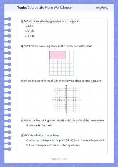 Find Out Everything You Need To Know About Coordinate Plane Worksheets Pdfs