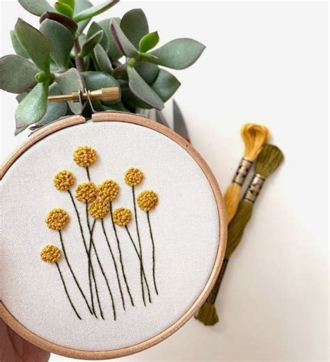 Pin Auf Embroidery In Stickereimuster Handstickerei Blumen