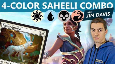 Mtg Modern 4 Color Saheeli Combo With Jim Davis Youtube