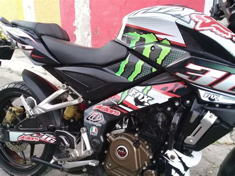 Stickers Calcomanias Pulsar Ns Dise O Racing Gp Ns En